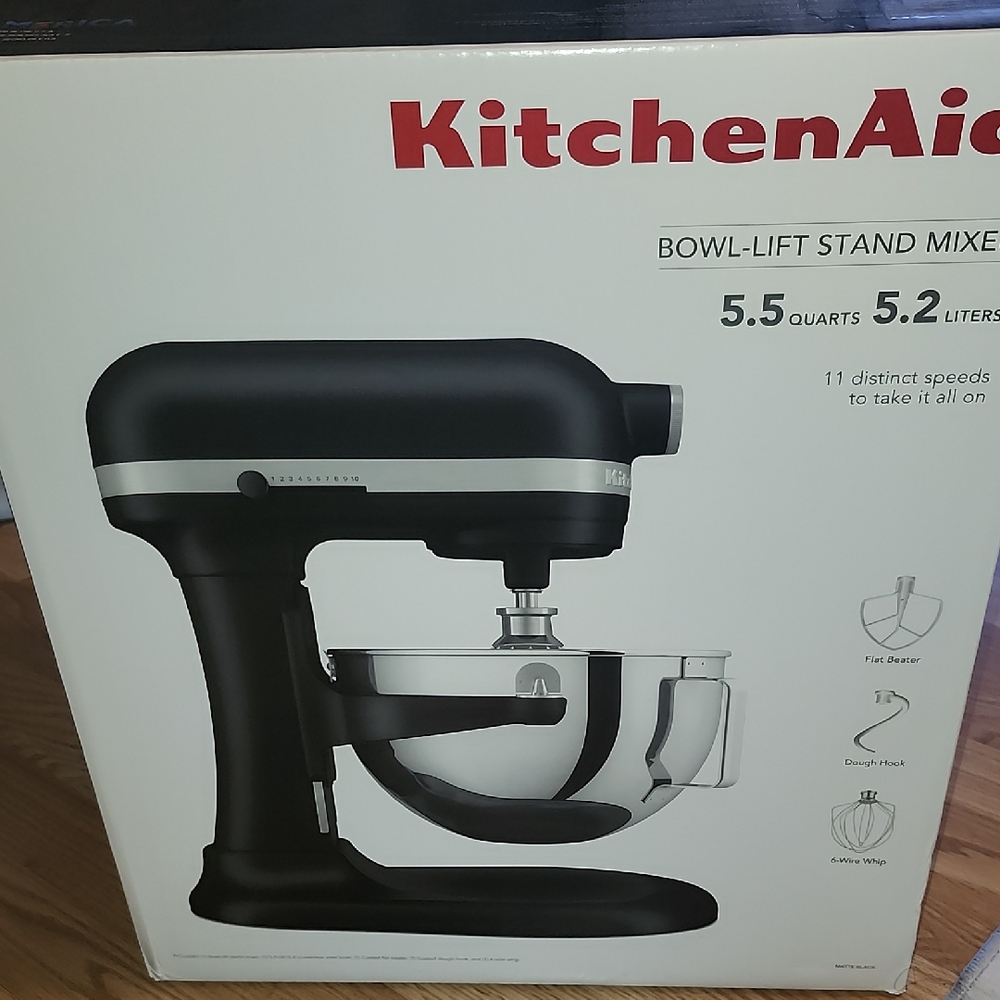 KitchenAid Onyx Black Bowl-Lift Stand Mixer